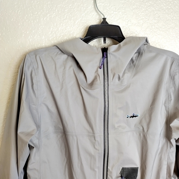Patagonia Women's Ultralight Packable windbreaker Jacket sz S - Picture 4 of 9